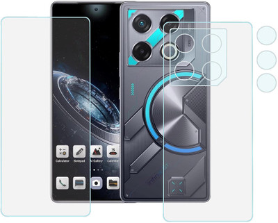 MOKPLZ Front and Back Screen Guard for INFINIX GT 20 PRO 5G(Pack of 3)