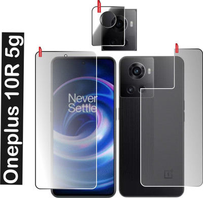chakoor Front and Back Screen Guard for Oneplus 10R 5g(Pack of 3)