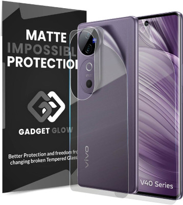 Gadget Glow Front and Back Screen Guard for Vivo V40 5G, Vivo V40, Vivo V40 Pro 5G, Vivo V40 Pro, 4 Layer Unbreakable Membrane with Easy Installation(Pack of 1)