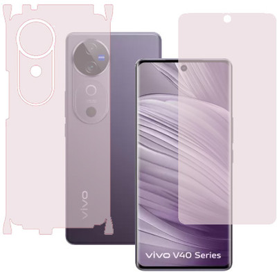 HOBBYTRONICS Front and Back Screen Guard for Vivo V40 5G(Pack of 1)