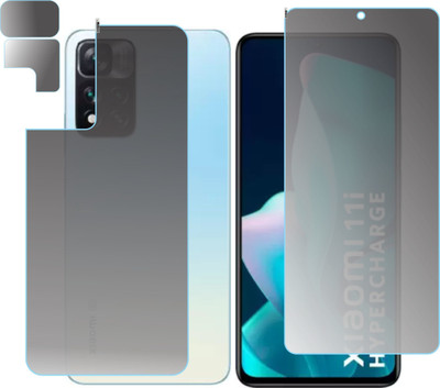 chakoor Front and Back Screen Guard for Xiaomi 11i HyperCharge 5G(Pack of 2)
