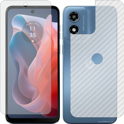 ZINGTEL Front and Back Screen Guard for Motorola Moto G Play 2024(Pack of 2)