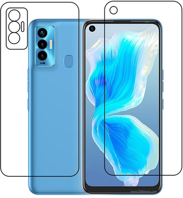 DVMART Front and Back Screen Guard for Tecno Camon 18i(Pack of 1)