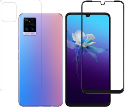 YOGKREETI Front and Back Tempered Glass for vivo V20 pro(Pack of 1)