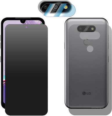 FCS Front and Back Screen Guard for LG K31 Front+Back+Camera (Matte)(Pack of 3)