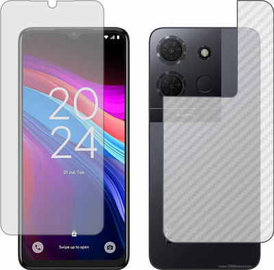 TELTREK Front and Back Screen Guard for TCL 503(Pack of 2)
