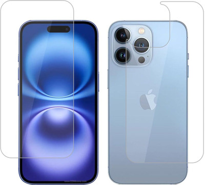 KANCHA Front and Back Screen Guard for Apple iPhone 16 Pro, iPhone 16 Pro, Apple iPhone 16 Pro(Pack of 2)