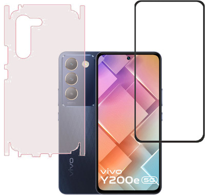 KARTRAY Front and Back Screen Guard for Vivo Y200e 5G(Pack of 2)