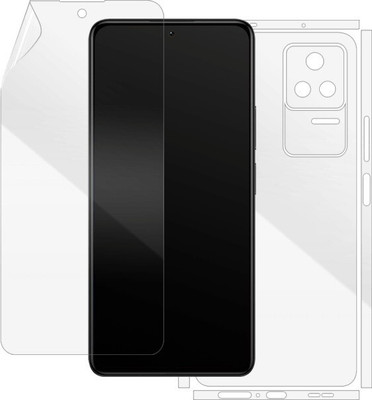 Siva Front and Back Screen Guard for Poco F3 Gt(Pack of 1)