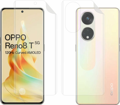 Vatsin Front and Back Screen Guard for Oppo Reno 8T 5G(Pack of 2)