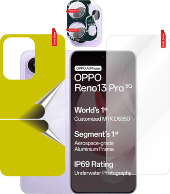 TRUSTin.ONLINE Front and Back Screen Guard for OPPO Reno13 Pro 5G, Reno13 Pro 5G, {CAMERA LENS}(Pack of 3)