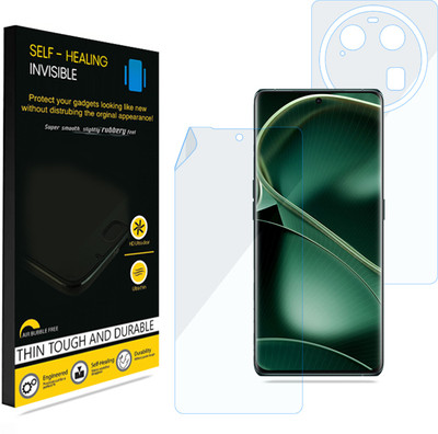KUBERAN Front and Back Screen Guard for Oppo Find X6, Invisible Screen Protector / Body Protector, Scratch Guard(Pack of 1)