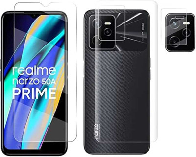 Guardor Front and Back Screen Guard for REALME Narzo 30 5G Screen Protector Screen Guard Anti Glare Scratch Resistant TPU(Pack of 2)