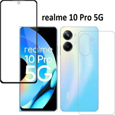 BRENZZ Front and Back Screen Guard for realme 10 Pro 5G(Pack of 1)