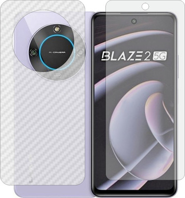TELTREK Front and Back Screen Guard for Lava Blaze 2 5G(Pack of 2)