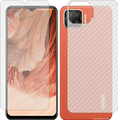 Mobling Front and Back Tempered Glass for OPPO CPH2095 F17(Pack of 2)
