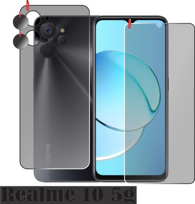 chakoor Front and Back Screen Guard for Realme 10 5g(Pack of 2)