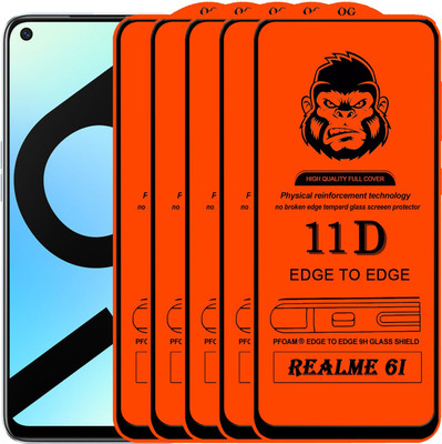EXISITERS Front and Back Screen Guard for REALME 6I(Pack of 5)