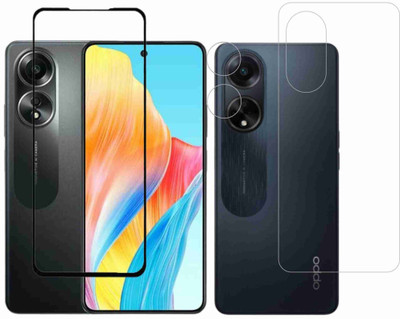 ICROMECK Front and Back Screen Guard for OPPO A58 4G(Pack of 3)