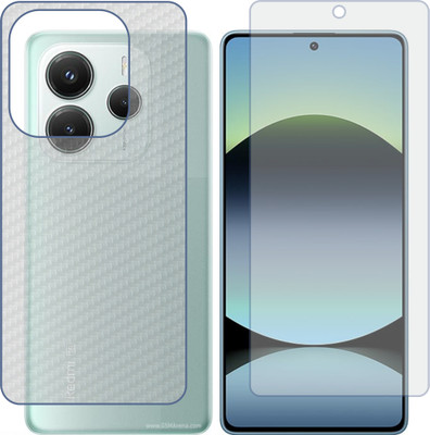 TELTREK Front and Back Screen Guard for Xiaomi Redmi Note14 5G(Pack of 2)