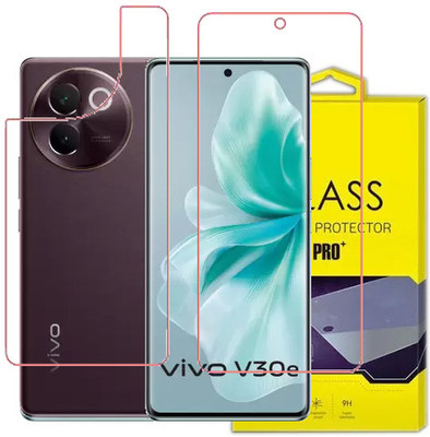 KMPERED Front and Back Screen Guard for vivo V30e, Vivo V30e, VIVO V30E(Pack of 1)