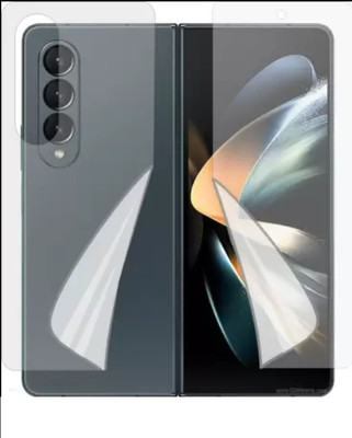 LIGHTWINGS Front and Back Screen Guard for Front Back Screen Guard for SAMSUNG GALAXY Z FOLD 4 (P-2)(Pack of 2)