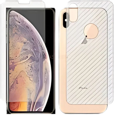 Shkiyo Front and Back Screen Guard for Apple iPhone XS Max(Pack of 2)