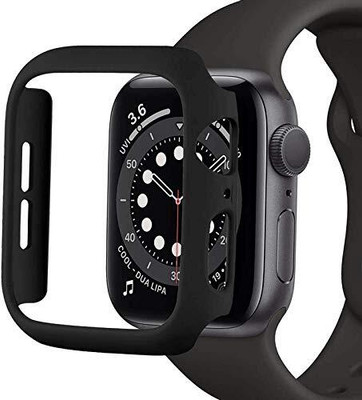 TSHIENTT Screen Guard for 38mm Apple Watch Series 3/2/1 Bumper Cover for 38mm Watch Without Tempered Glass All Around Protection [NO GLASS SCREEN] [BLACK](Pack of 1)