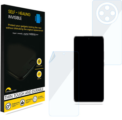 KUBERAN Front and Back Screen Guard for Oppo F27 Pro+, Invisible Screen Protector / Body Protector, Scratch Guard, With installation kit(Pack of 1)