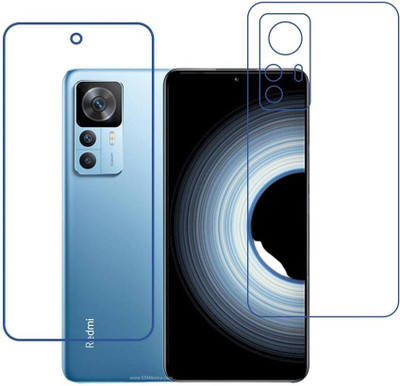 DVTECH Front and Back Screen Guard for 9H Xiaomi Redmi K50 Ultra(Pack of 1)