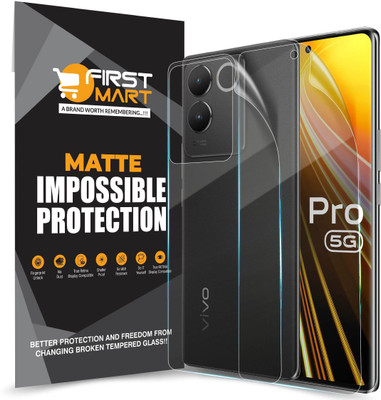 FIRST MART Front and Back Screen Guard for Vivo T2 Pro 5G, Vivo T2 Pro(Pack of 1)
