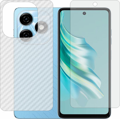 ZINGTEL Front and Back Screen Guard for Tecno Spark 20 KJ5(Pack of 2)