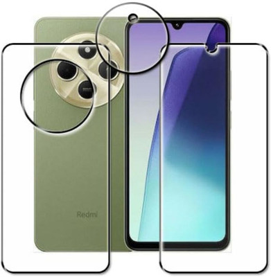 FINCH Front and Back Screen Guard for Redmi A4 5G, Poco C75, Xiaomi Poco C75, Redmi A4, Mi A4 5G(Pack of 3)