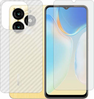 ZINGTEL Front and Back Screen Guard for Itel A70 A665L(Pack of 2)