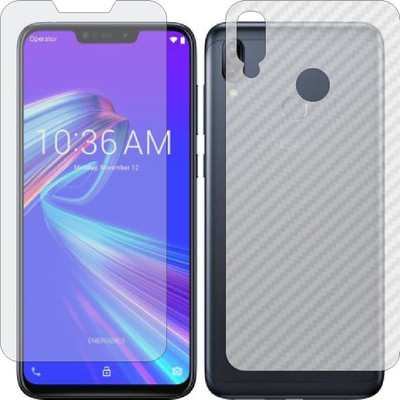 Mobling Front and Back Tempered Glass for Asus Zenfone Max M2(Pack of 2)