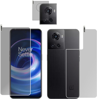 chakoor Front and Back Screen Guard for Oneplus 10R 5g(Pack of 3)