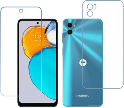 DVMART Front and Back Screen Guard for 9H Motorola Moto E22s(Pack of 1)