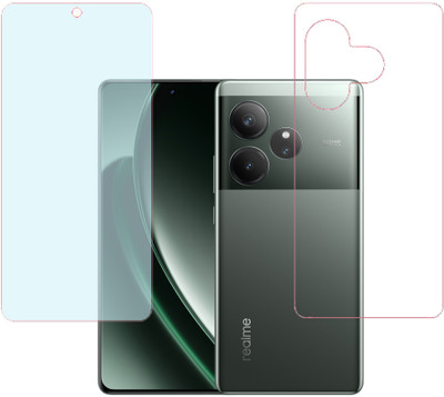 SPRITZEN Front and Back Screen Guard for Realme GT 6 5G, Front Matte Back Clear(Pack of 2)