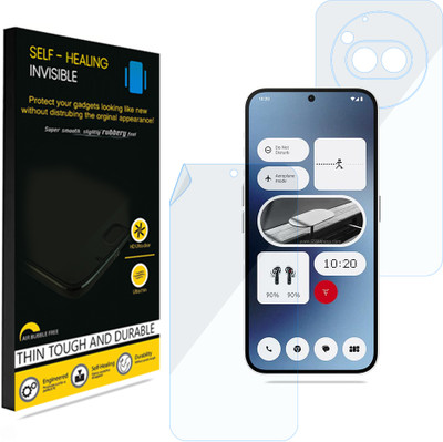KUBERAN Front and Back Screen Guard for Nothing Phone (2a), Invisible Screen Protector / Body Protector, Scratch Guard(Pack of 1)