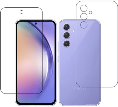 DVMART Front and Back Screen Guard for 9H Samsung Galaxy A54(Pack of 1)