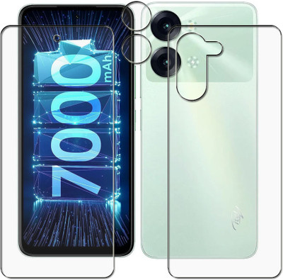 tombik Front and Back Screen Guard for XCW290-Itel P40 Plus(Pack of 3)