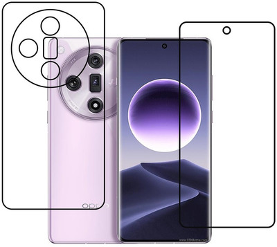 DVMART Front and Back Screen Guard for TPU Oppo Find X7(Pack of 1)
