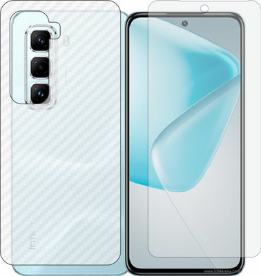 TELTREK Front and Back Screen Guard for Infinix Hot 50 Pro 4G(Pack of 2)