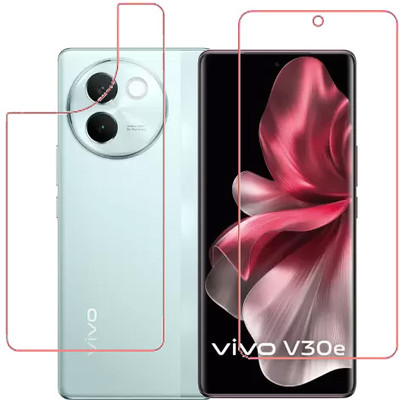 HOBBYTRONICS Front and Back Screen Guard for vivo V30e, Vivo V30e, VIVO V30E(Pack of 1)