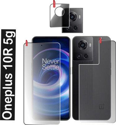 chakoor Front and Back Screen Guard for Oneplus 10R 5g(Pack of 3)