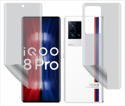 Fasheen Front and Back Screen Guard for VIVO IQOO 8 PRO(Pack of 1)