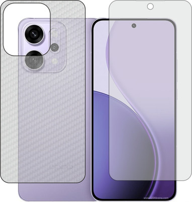 Mobling Front and Back Tempered Glass for Oppo Reno14 Pro 5G(Pack of 2)