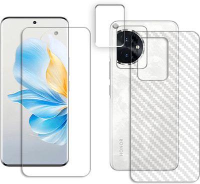SOMTONE Front and Back Tempered Glass for Honor 100 FRONTBACK SCREEN GUARD(Pack of 1)