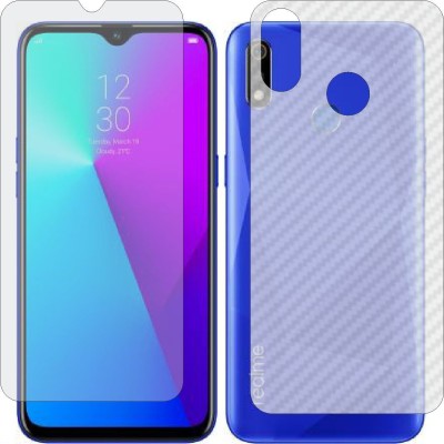Fasheen Front and Back Tempered Glass for Realme 3i(Pack of 2)