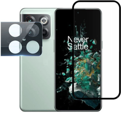 DropFit Front and Back Tempered Glass for OnePlus 10 T(Pack of 2)